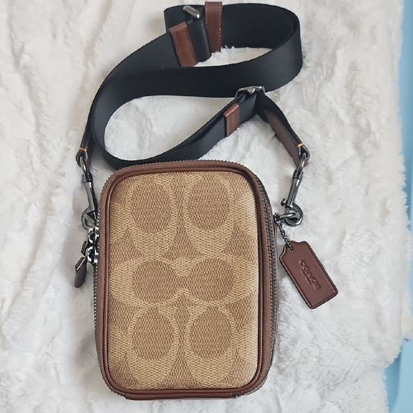 Mens Coach Stanton Crossbody Bag - Picture 2 of 9